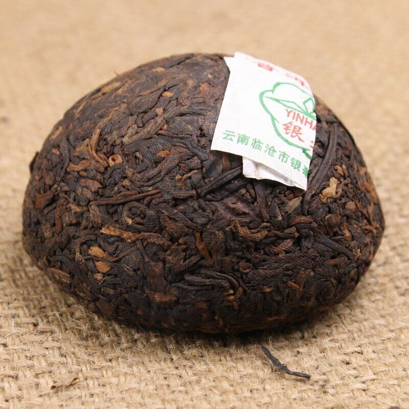 Year Lincang Yin Hao Pu'er Tuocha Shu Puer Tuo Cha Ripe Bowl Tea Puerh 500g
