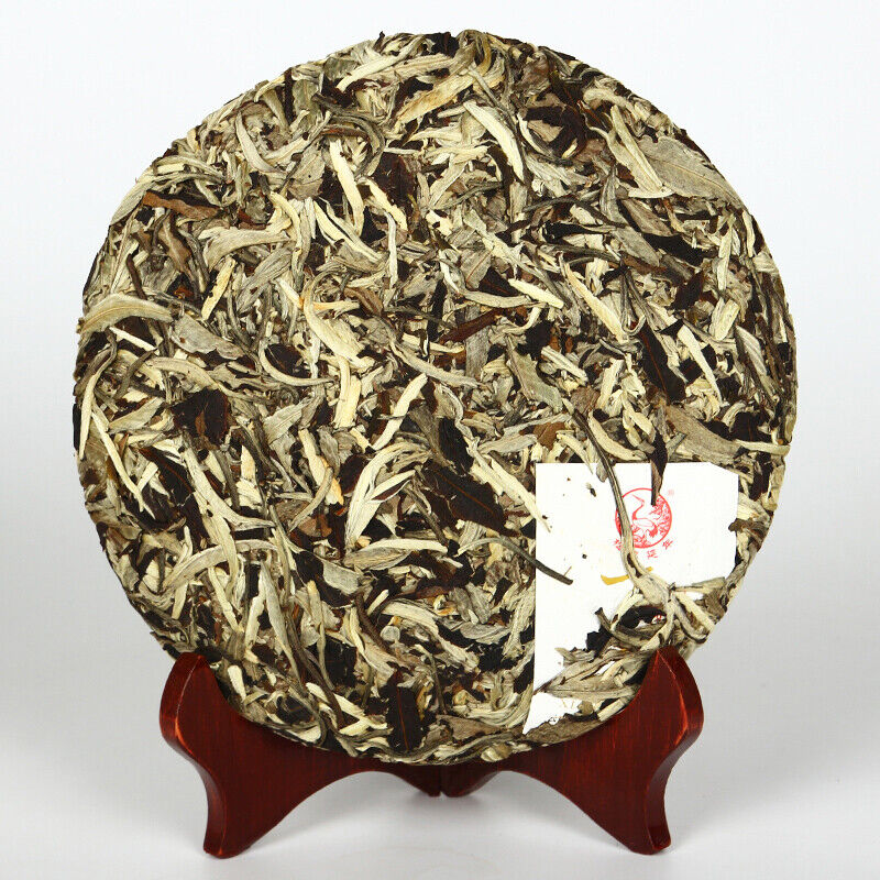 Box XIA GUAN BAI CHA Dali White Tea Cake Jinggu Moonlight Pu'er Tea 320g