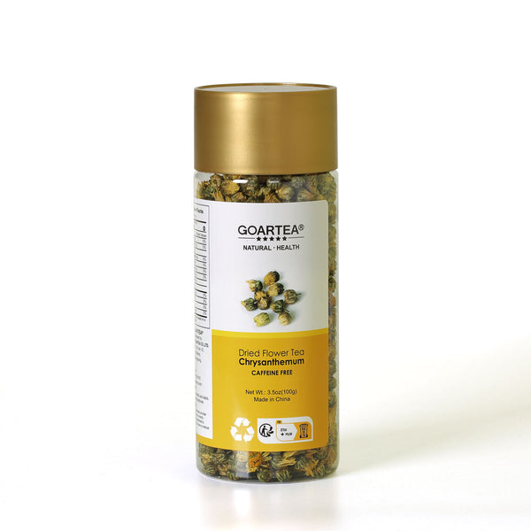 HELLOYOUNG 100g Premium Fetal Chrysanthemum Flower Tea Buds Dried Herbal Bottled