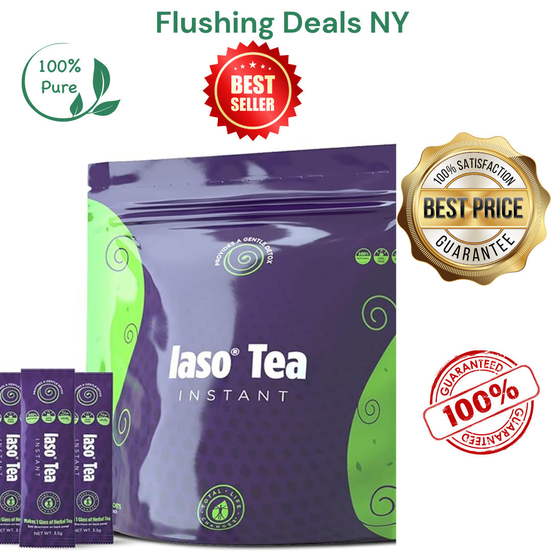 25 Sachets 100% Original IASO Natural Detox Instant Tea Main image