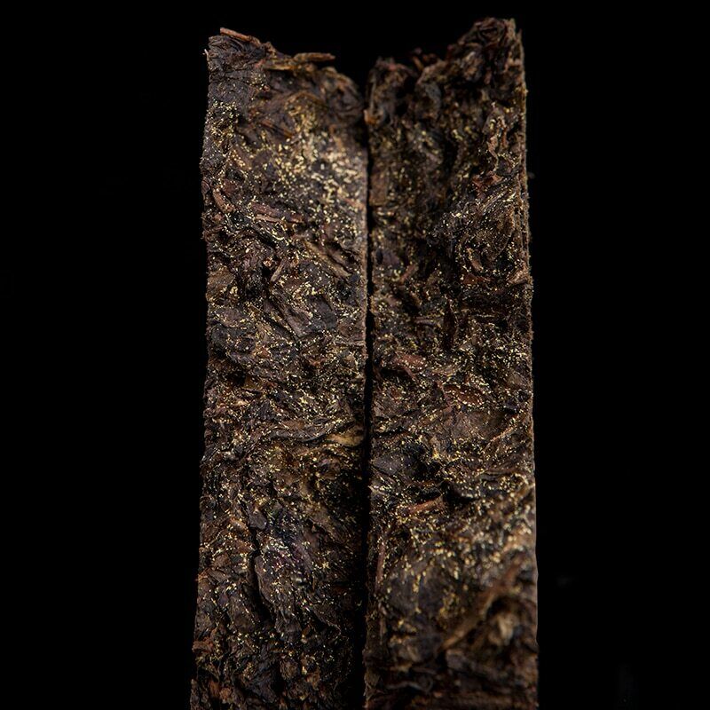 Hunan Anhua BaiLiang Cha Bing Bai Liang Golden Flower Dark Tea Hua Juan Tea 120g