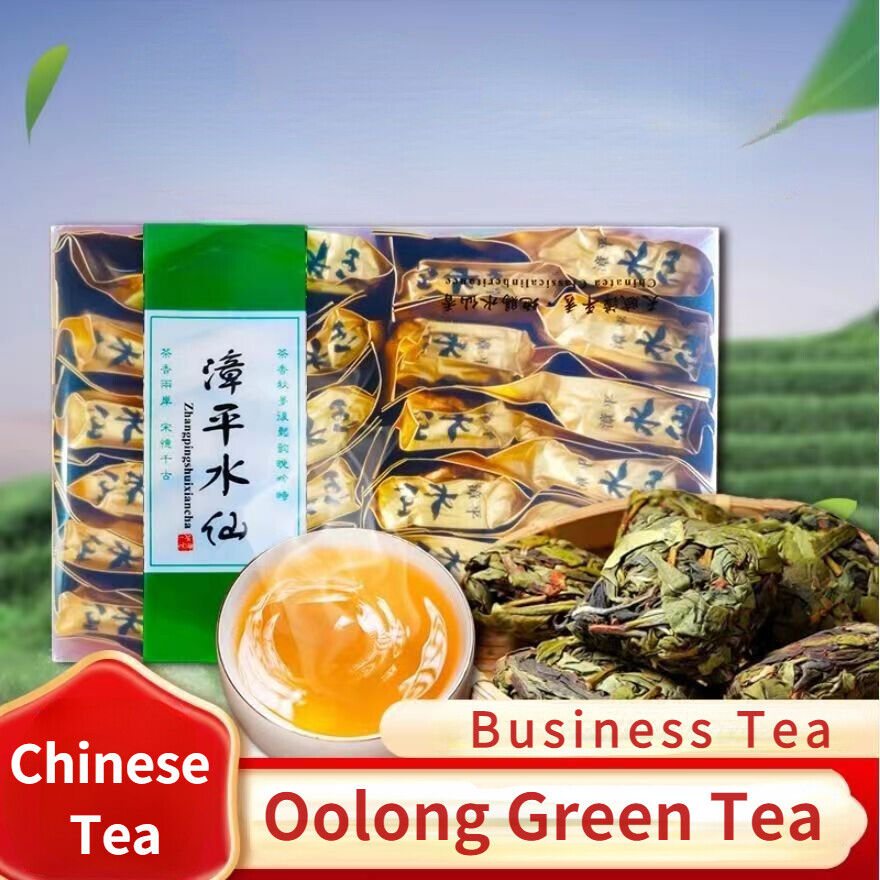 250g Zhangping Shuixian Green Tea Super Grade Oolong Tea Mini Organic Tea Brick Main image