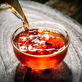 Hou De Good Moral Character *  Yunnan Menghai CHINATEA Ripe Pu'er Tea 357g