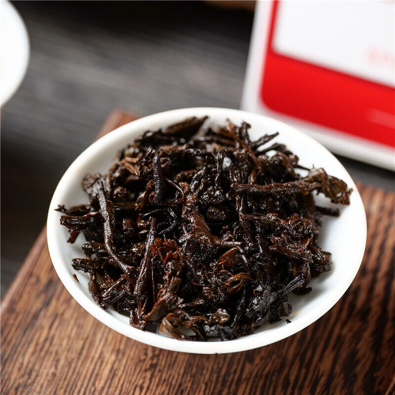 Haiwan Old Comrade Ripe Pu'er Tea Brick 250g Lao Tong Zhi 9988 Shu Puer Tea
