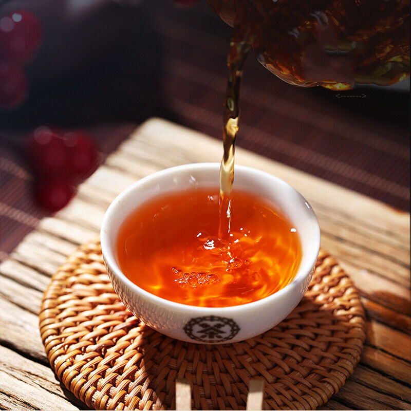 China Tea Liu Pao Tea 8218 Basket Wuzhou LiuBao Tea Black Dark Tea 500g