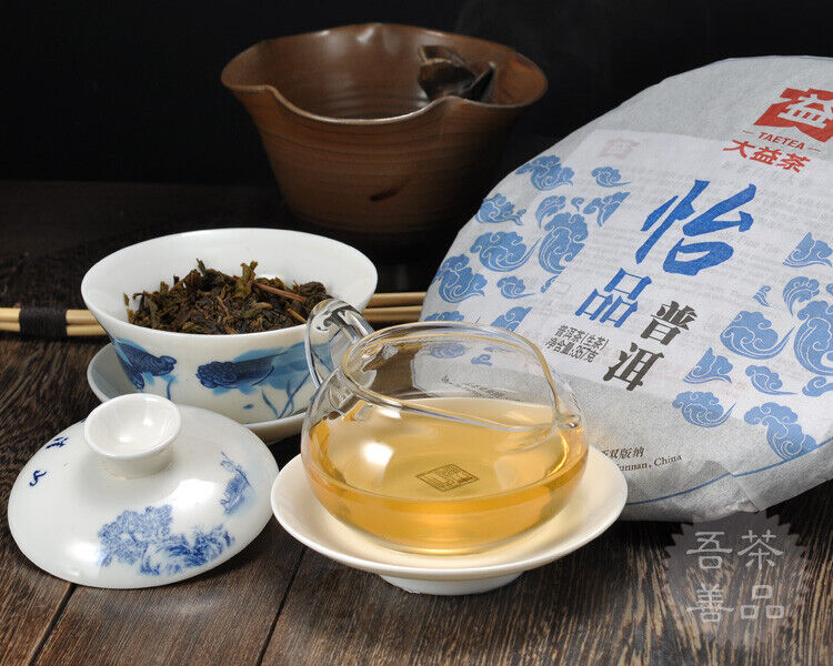 YI PIN 301 Yunnan Menghai DAYI RAW Sheng Pu Er Puer Pu Erh Tea Cake 357g