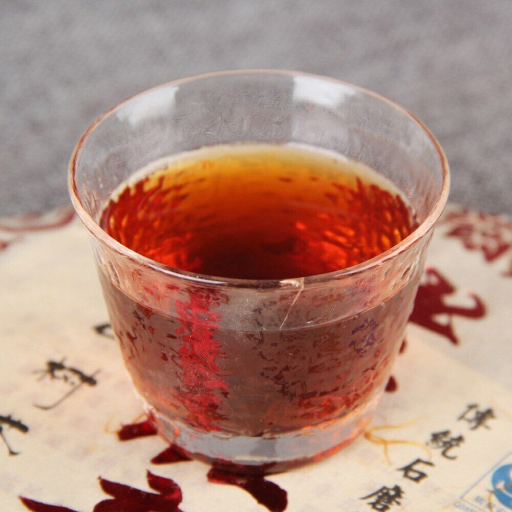 Menghai Old Banzhang Ripe Pu-erh Tea Old Tree Ripe Puer 357g