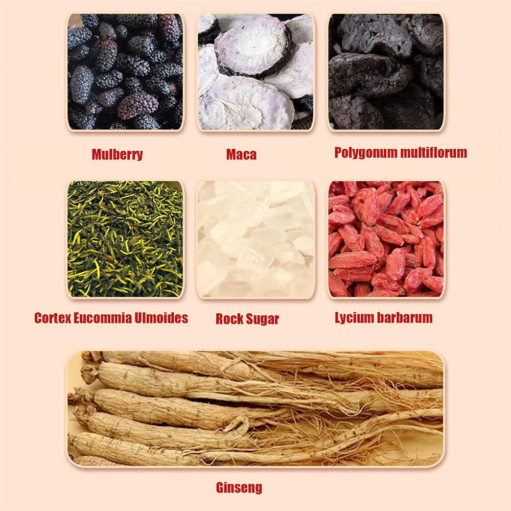 Six Treasure Tea Nierentee Formel Ginseng , Nierentee Chinesischer Kräutertee