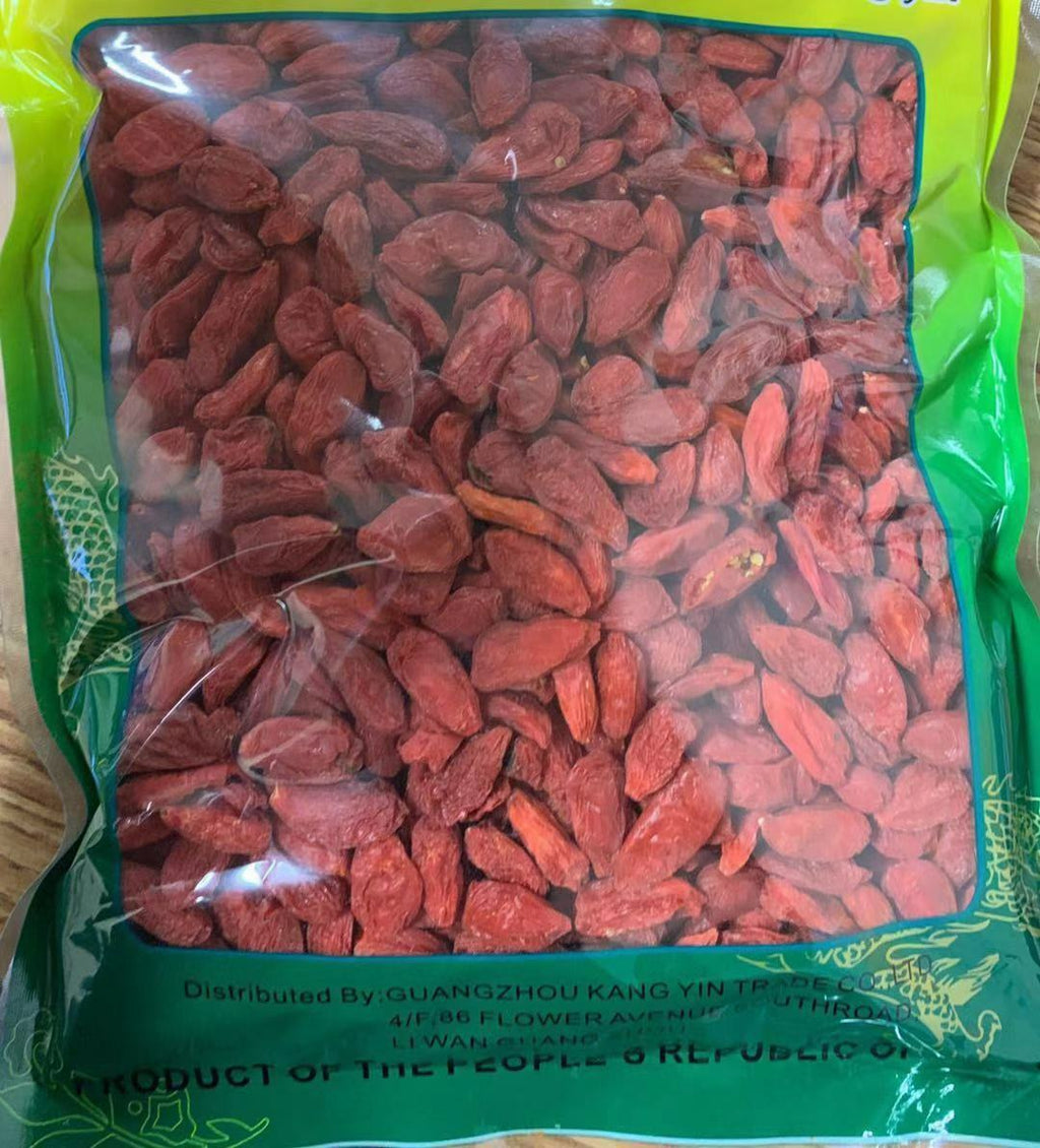 BAIES DE GOJI EXTRA LARGES DE QUALITÉ SUPRÊME BAIES DE GOJI 1 LB DE QINGHAI