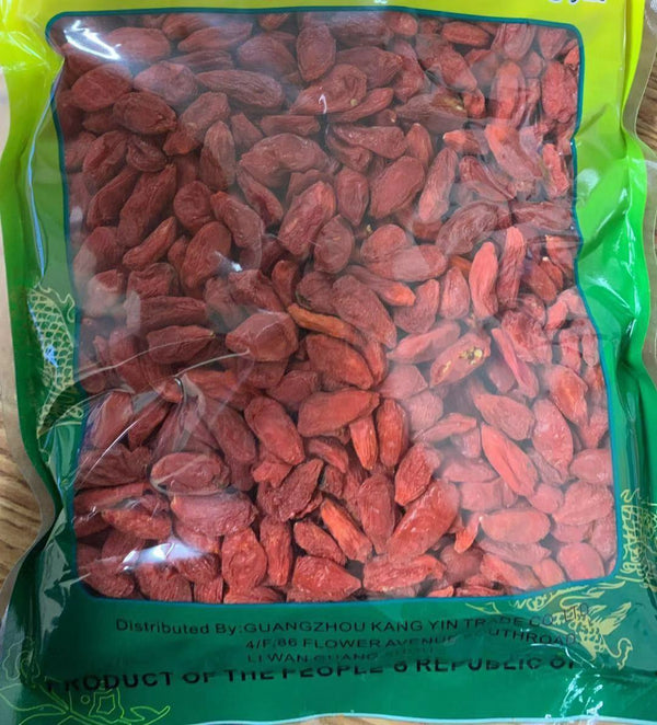 BAIES DE GOJI EXTRA LARGES DE QUALITÉ SUPRÊME BAIES DE GOJI 1 LB DE QINGHAI