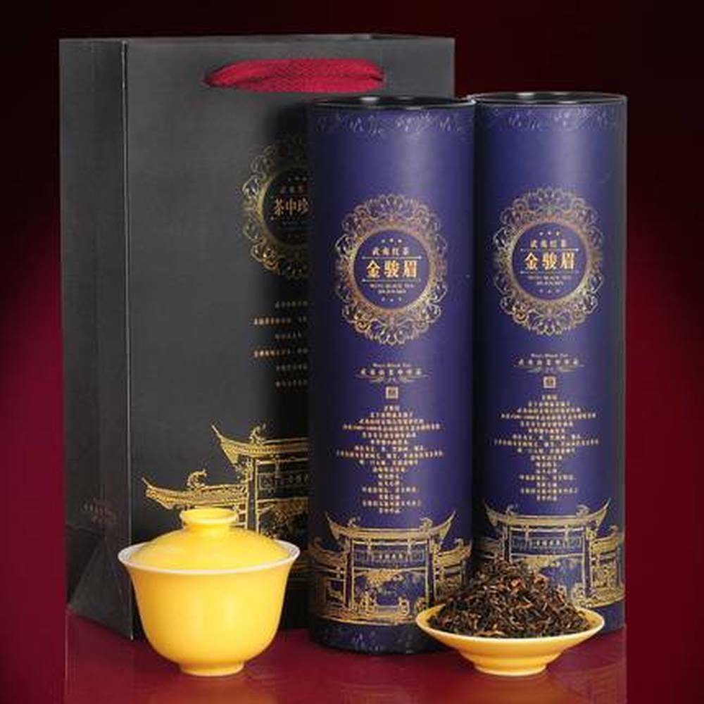 Golden Eyebrow Organic Wuyi Black Tea NewJin Jun Mei Jinjunmei 500g Secondary image