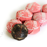 HELLOYOUNG yr Lotus Leaf Flavored Mini Ripe Cake Fitness Pu'er Pu erh Tea