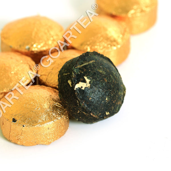 HELLOYOUNG Sticky Glutinous Rice Flavor puer Pu'er Puerh Tea Mini Ripe Cake