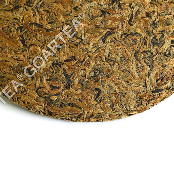 TeaHELLOYOUNG 357g Nonpareil Supreme Golden Buds Dian Hong Yunnan Black Tea Cake