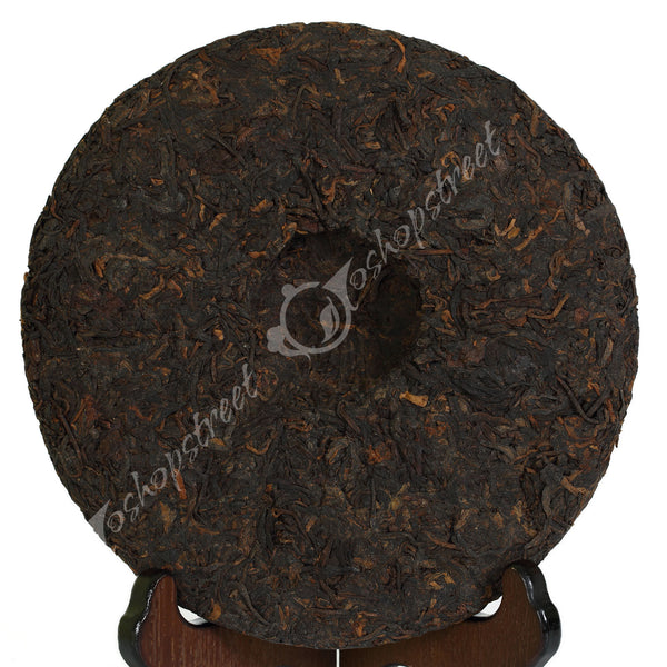 yr 357g Yunnan Laomane Banzhang Pure Flavor Cake Ripe Puer Pu'er Puerh Tea