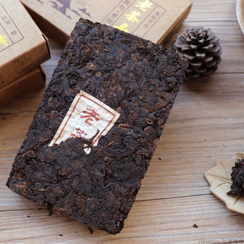 LAO CHA TOU ZHUAN *  Qian Shan Ye Yunnan Puer Tea Brick Pu'er Tea 250g Ripe