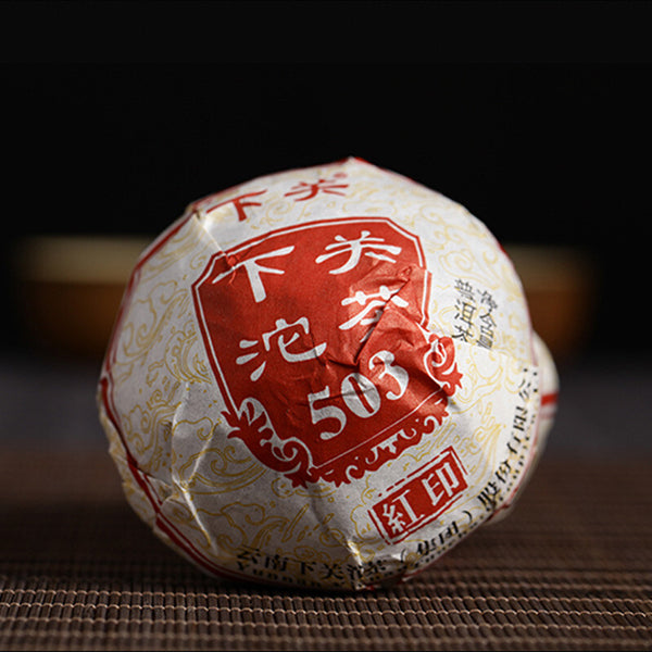 500g Classic Red Label 503 für Top Xiaguan Pu-erh Tuo Cha Tee Shen Puer Tuocha