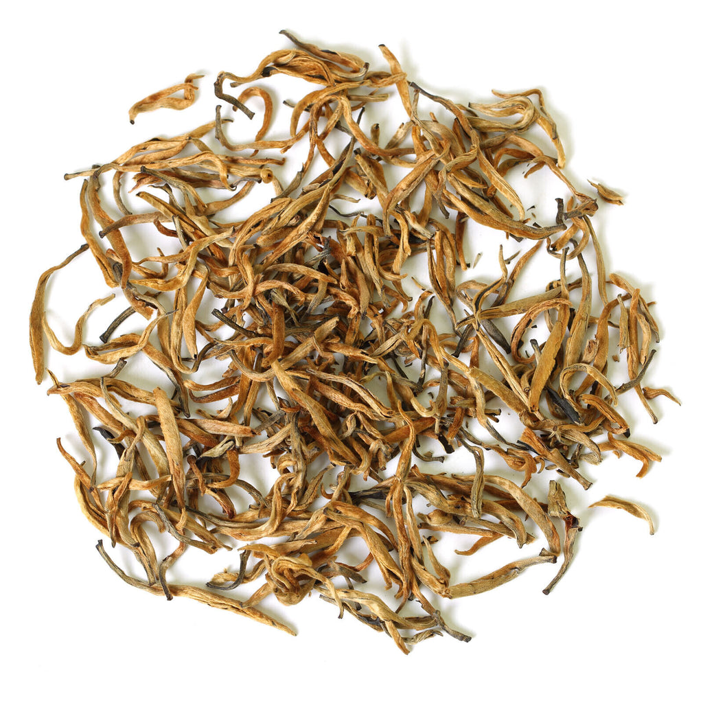 TeaHELLOYOUNG 100g Nonpareil Supreme Yunnan Black Tea Chinese Fengqing DianHong Bud