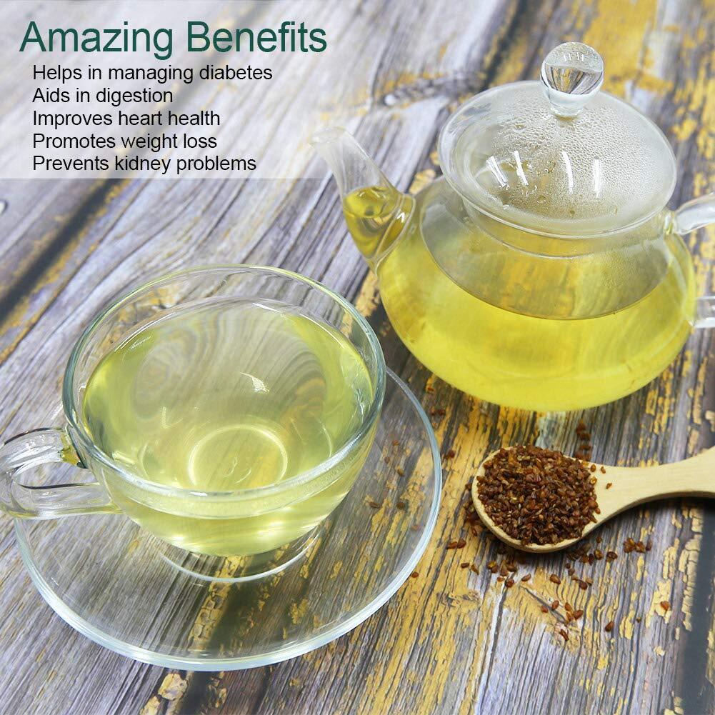 FullChea Himalayan Tartary Black Buckwheat Roasted Herbal Tea 226g
