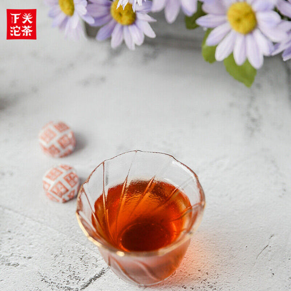 XIAGUAN Tuocha Wei Tuo Pu-erh Tea Mini Tuo Cha Cha Ripe Puer Tea Pu'er Shu 200g