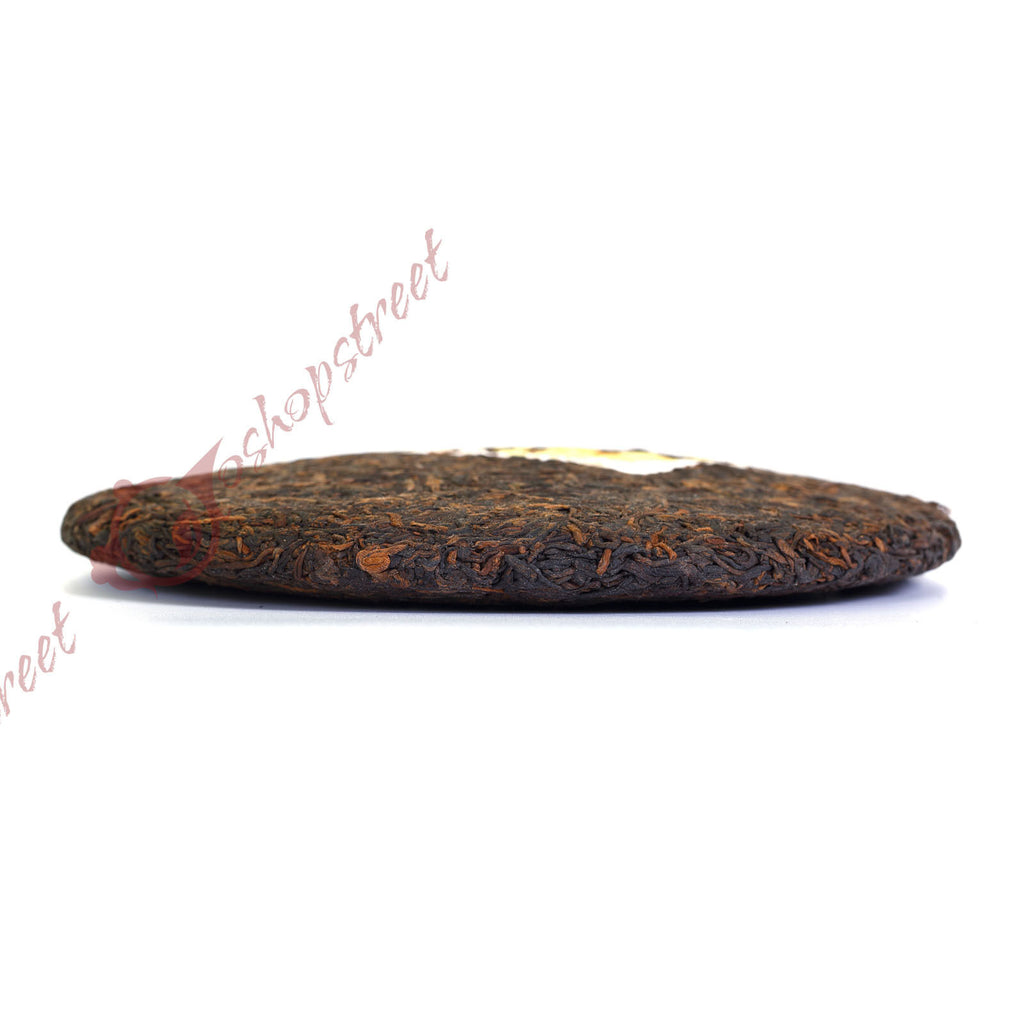 yr 357g Yunnan Laomane Banzhang Pure Flavor Cake Ripe Puer Pu'er Puerh Tea