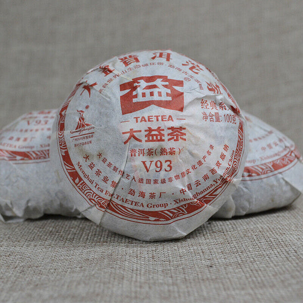 2010 Menghai Dayi Ripe Pu-erh Tea Tuo Cha Puer Ripe Tuocha * Pu Erh V93 Tea