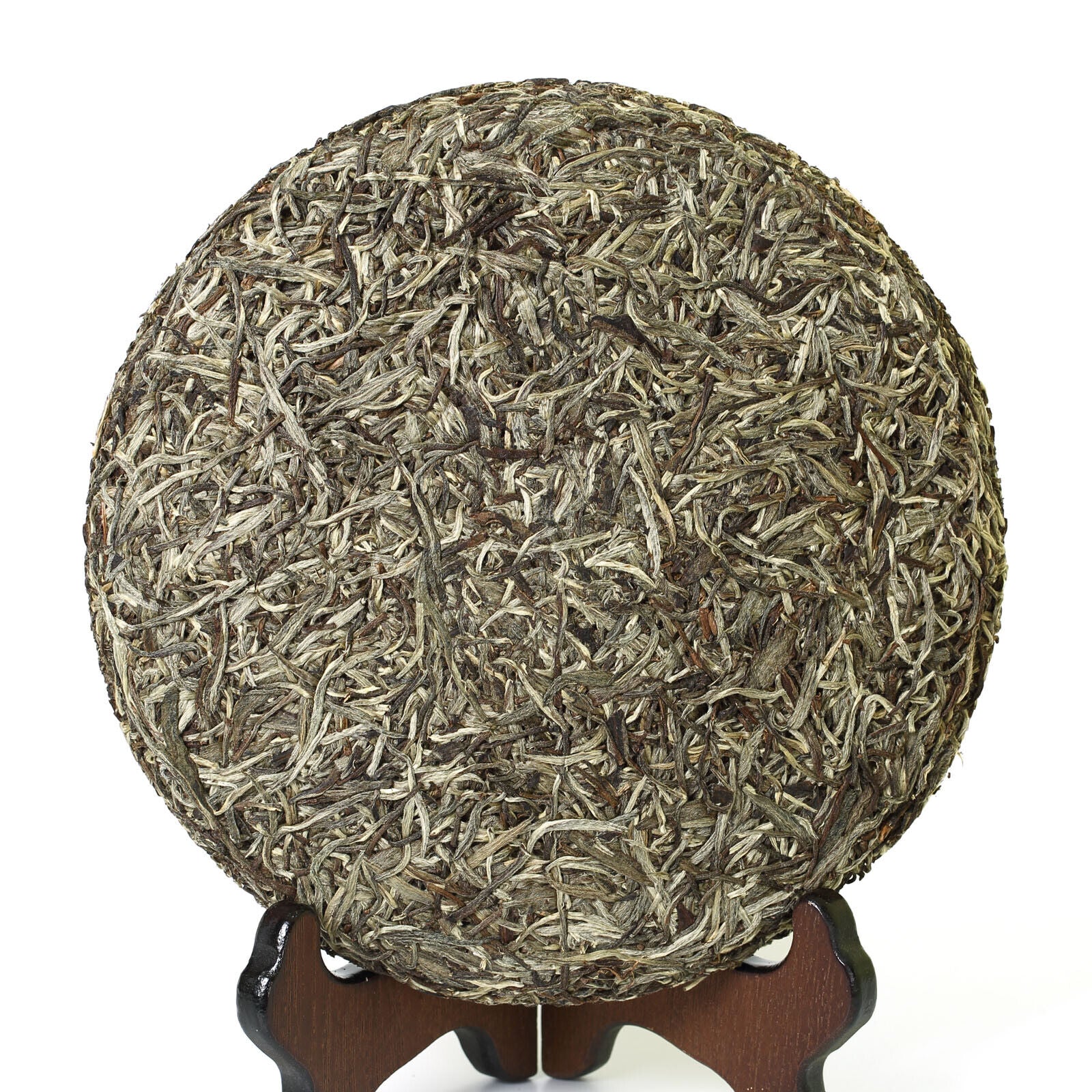 Year 300g Supreme Silver Needle White Tea Cake Fuding Bai Hao Yin Zhen Tips Secondary image