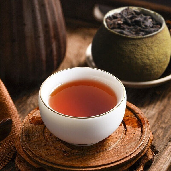 Shu Puer Dried Orangel Peel Ganpu Ripe Puerh Fruity Aroma Gift Packing 65g