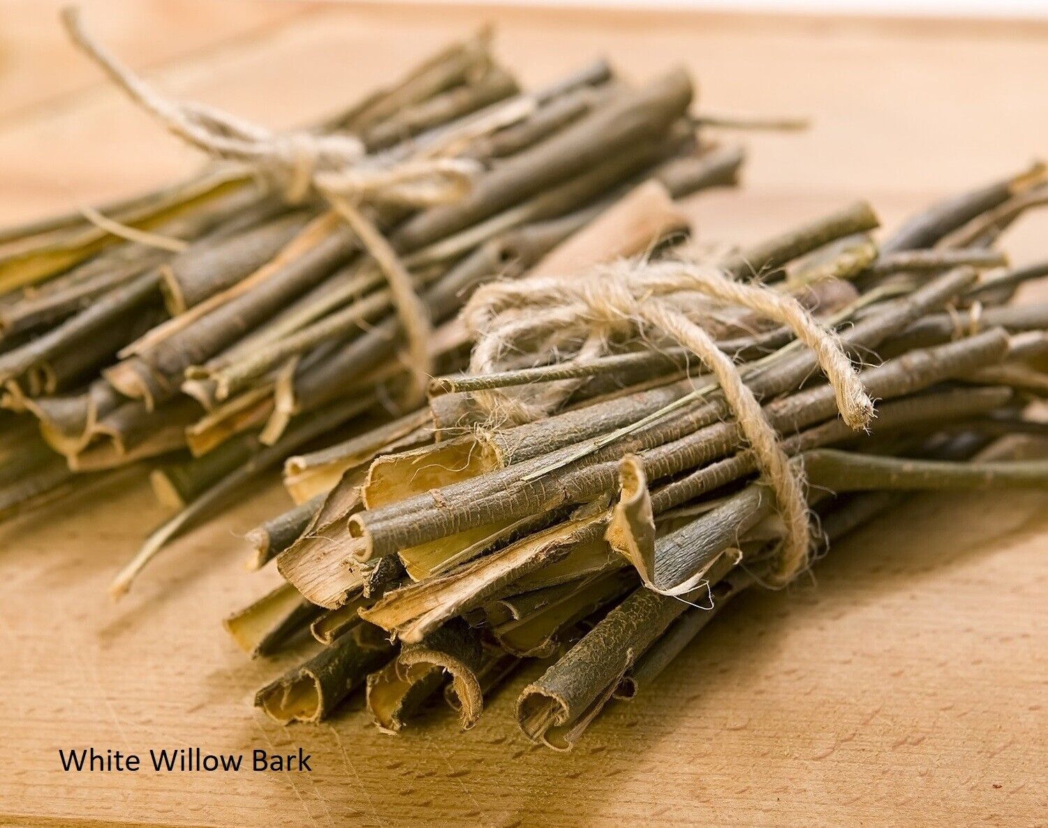 WILLOW BARK WHITE PREMIUM HARVEST 250g Salix alba herb tea dried herb Secondary image