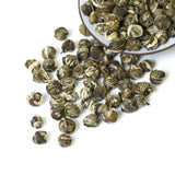 HELLOYOUNG 30Pcs*8g Supreme Jasmine Dragon Pearl Loose Green Tea Hand Roll