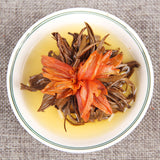 Dianhong Lily Dragon Pearl Dian Hong Handmade Kungfu Honey Scent Black Tea