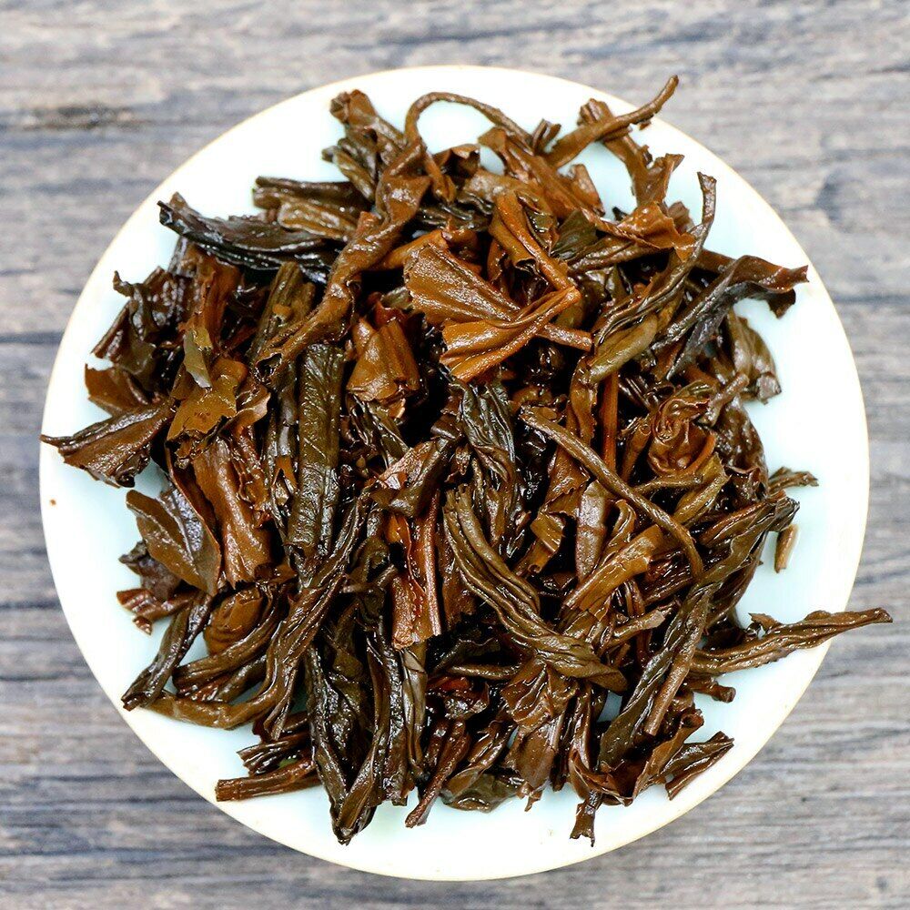 Wild Red Dianhong Black Chinese Tea Yunnan "Iceland Red" Tea Cake 200g