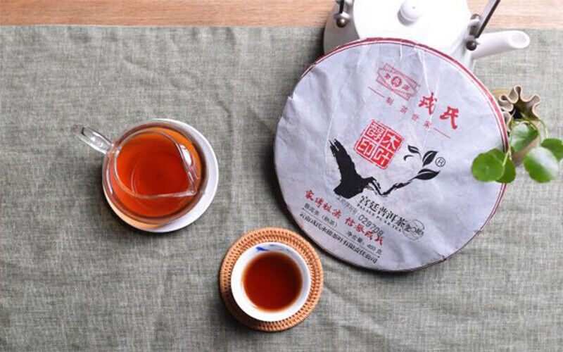Mu Ye Chun MengKu Rongshi Pu-erh GongTing Palace Ripe Puer Tea 400g/10.58oz
