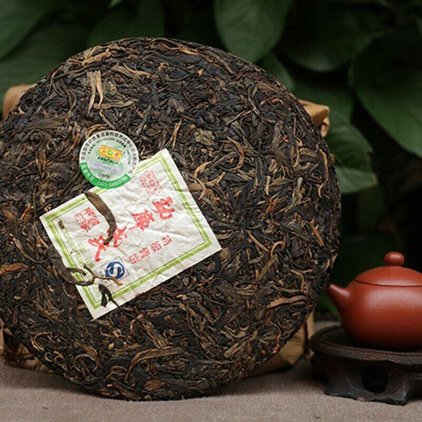 Year Mengku Rongshi Shen Puer Speciality Ching Bing 400g Raw Puer Tea Cake