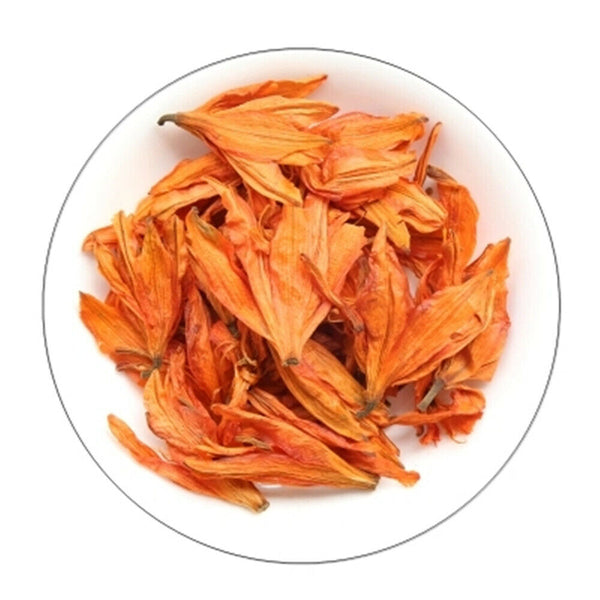 Chinese tea lily dried flower tea natural floral herbal tea to help sleep