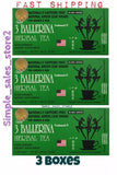 Herbal Dieter's Tea 18-Bags 3 Boxes - 3 Ballerina Extra Strength