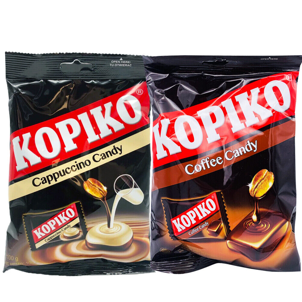 Kopiko Coffee Candy Variety Pack1 Packung Original Kaffee + 1 Packung Cappuccino Main image