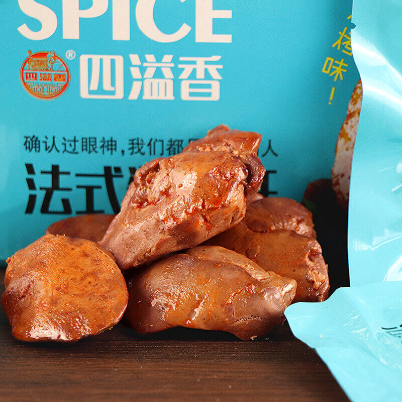 30g/bag French Sauce Goose Liver Instant Salted Goose Meat Cooked Food 法式酱鹅肝 卤味