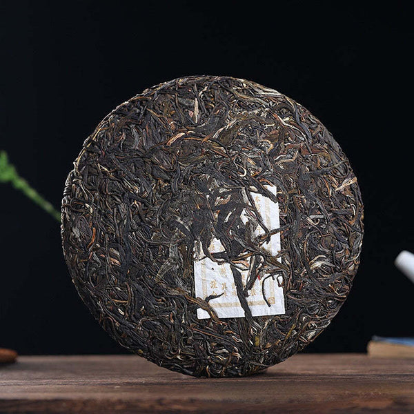 357g Yunnan Raw Puerh Tea Laobanzhang Pu-erh Tea Cake Premium Pu'er Green Tea