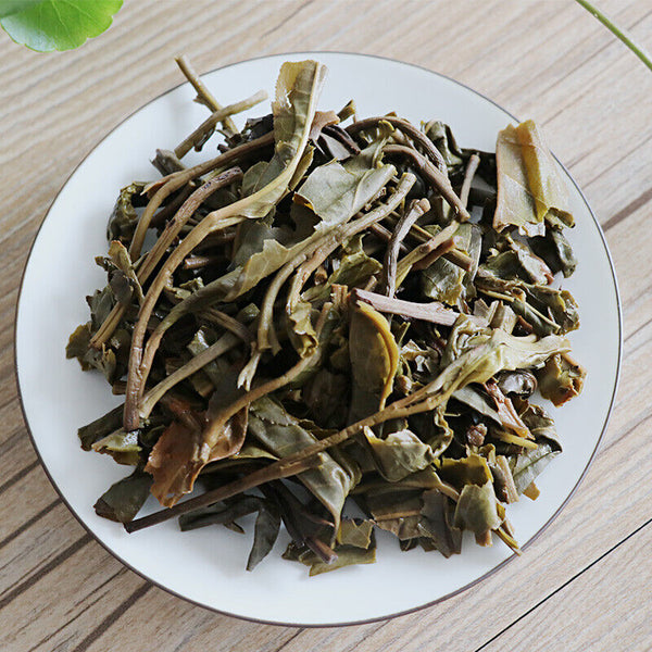 Yiwu Green Big Tree XY Xiaguan Pu-erh Yunnan Pu'er Iron Tea Cake 357g Raw