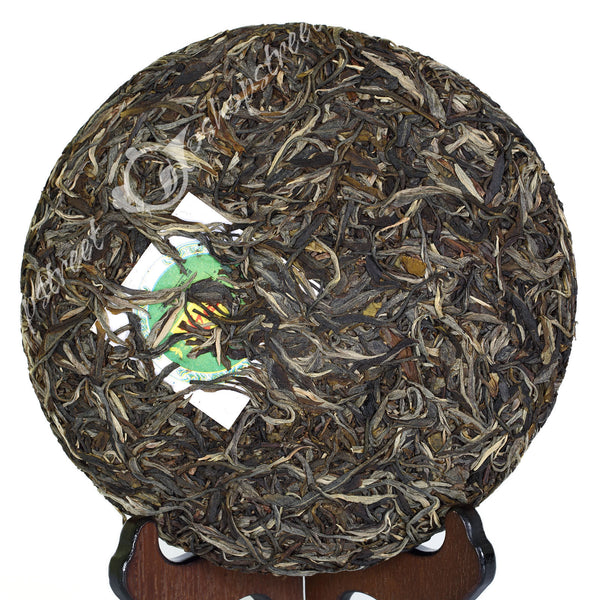 yr 357g Supreme BingDao Iceland Ancient Tree Spring Puer puerh Tea Raw Cake