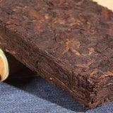250g Menghai Puerh Ripe Tea Yunnan Cooked Pu-erh Tea Brick Old Pu'er Black Tea
