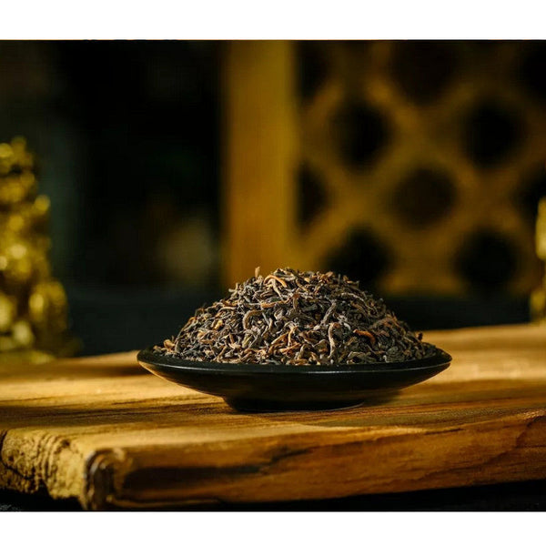 Selected Fine Royal Ripe Pu-erh Cha 357g Cake Zhongcha Pu'er Puer Tea Box