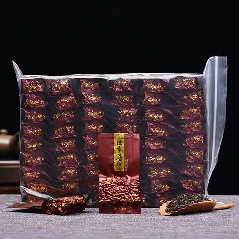 Puerh Ripe Tea Yunnan Aged Pu'er Bagged Cooked Pu-erh Red Tea Chinese Black Tea