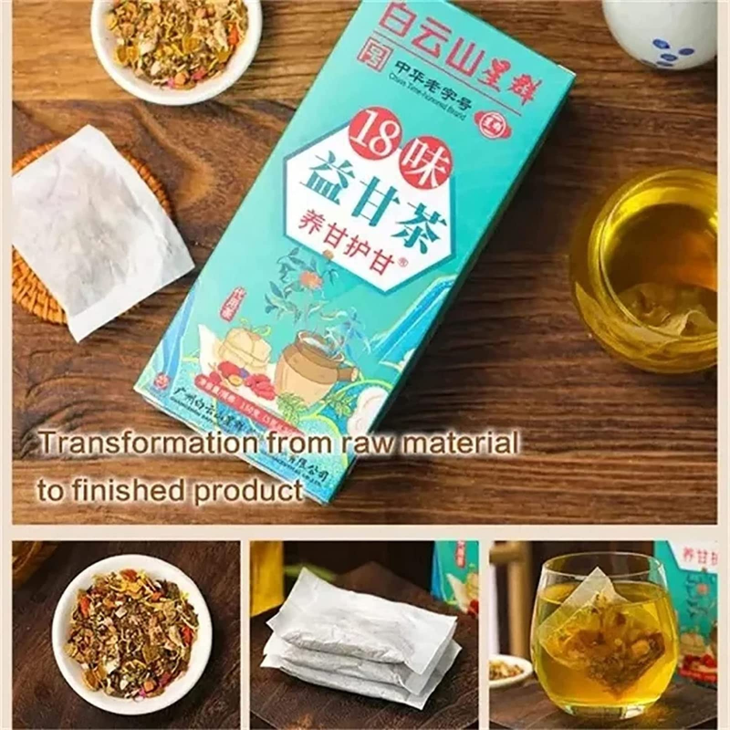 5Box 18 Flavors of Liver Protection Tea Chinese Nourishing Protect Care-Everyday
