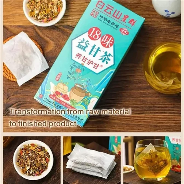 5Box 18 Flavors of Liver Protection Tea Chinese Nourishing Protect Care-Everyday
