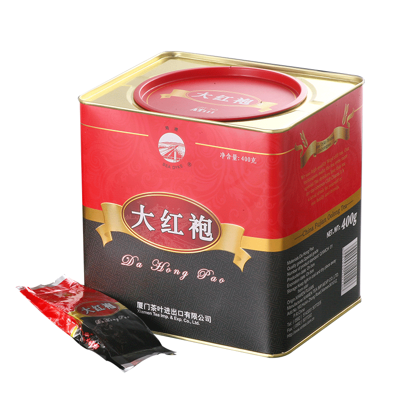 Sea Dyke Brand AT111 Fujian Wuyi Da Hong Pao Big Red Robe Oolong Tea 400g