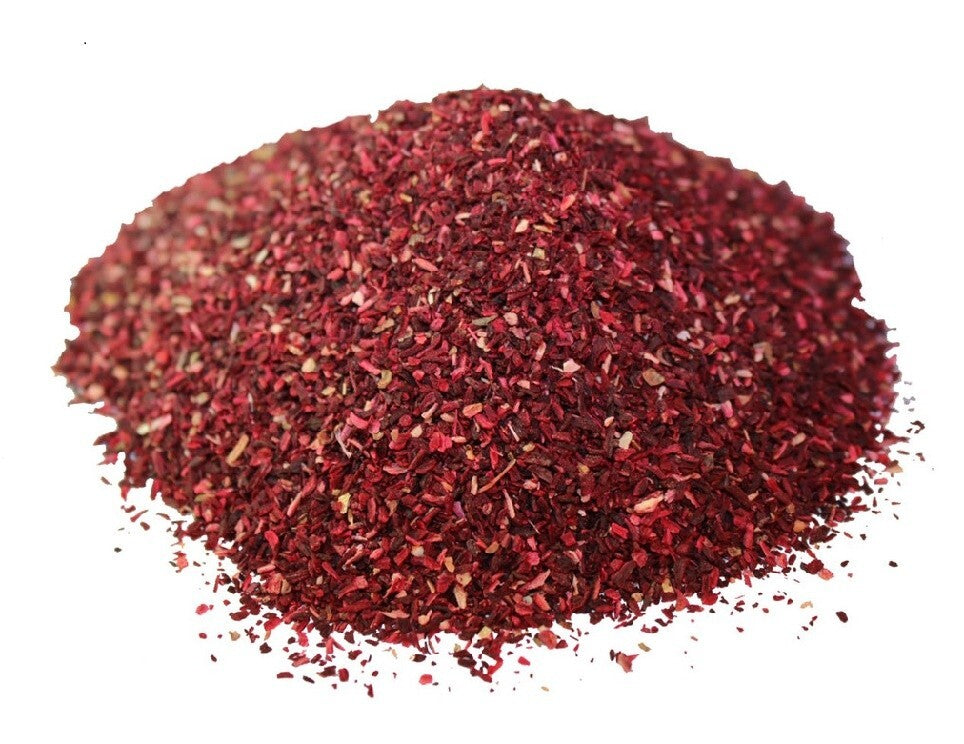 Premium Quality Hibiscus Dried Flower Fine Cut Tea Infusion, Free UK P&P