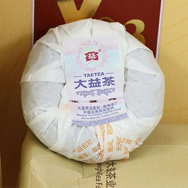 Dayi V93 Yunnan Menghai TAETEA Pu-erh Chinese Pu'er Tea Tuo Cha Ripe Puer