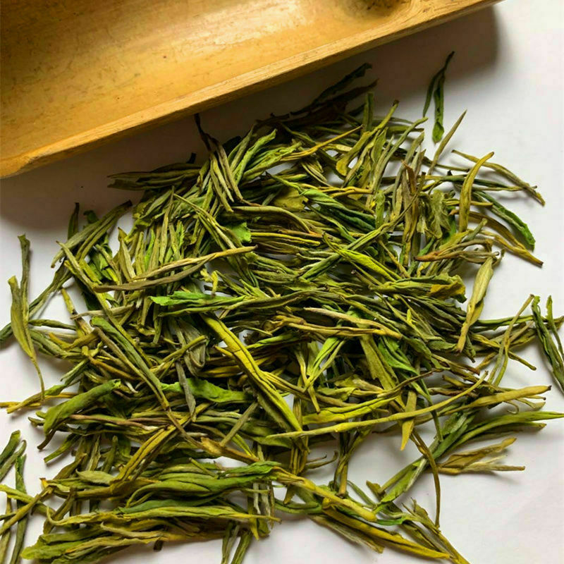 Premium Organic An Ji Golden Buds High Mountain Green Tea Anji Baicha